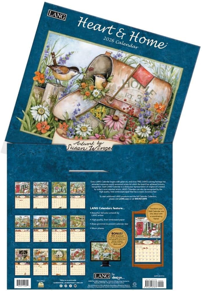Heart & Home Calendar 2026