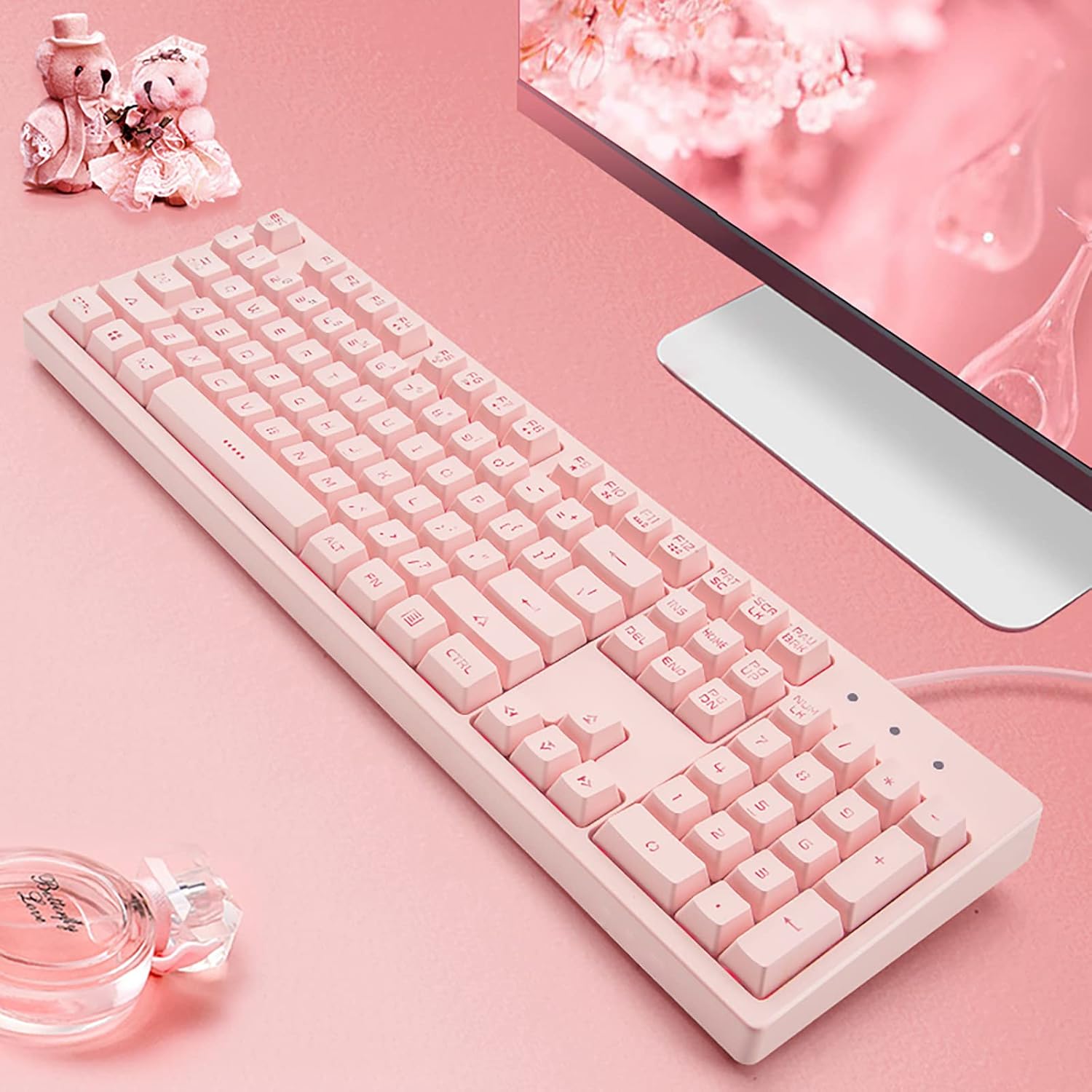 Colour Keyboard Pink