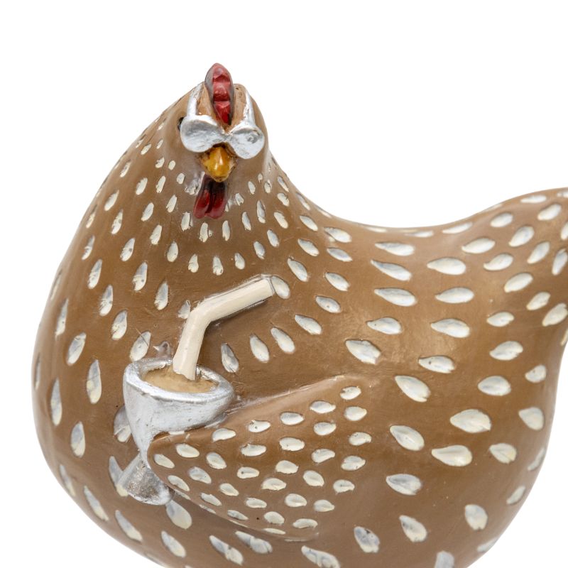 'Busy' Chooks Ornaments 10x6x15.5cm