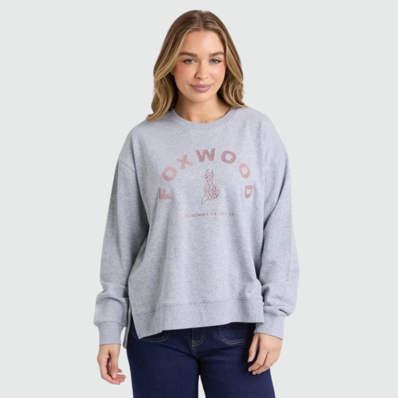 Effortless Contrast Crew - Grey Marble 18