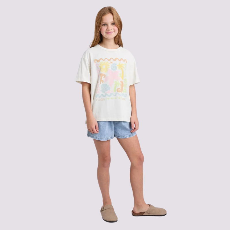 Tropical Tee - Vintage White