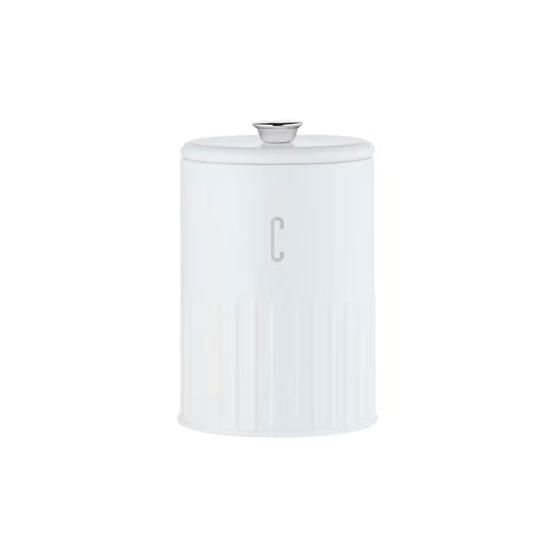Astor Coffee Canister 11x17cm 1.35L White