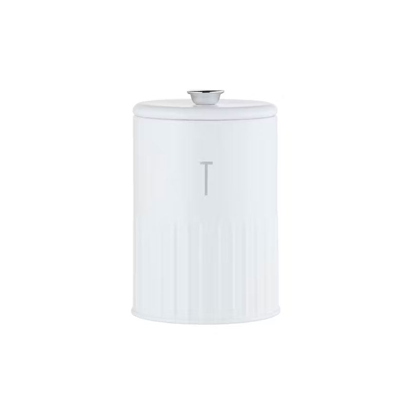 Astor Tea Canister 11x17cm 1.35L White