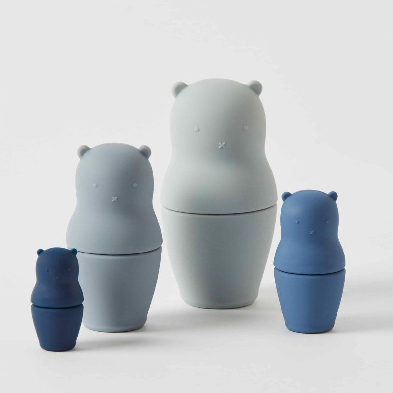 Bear Nesting Dolls - Blue
