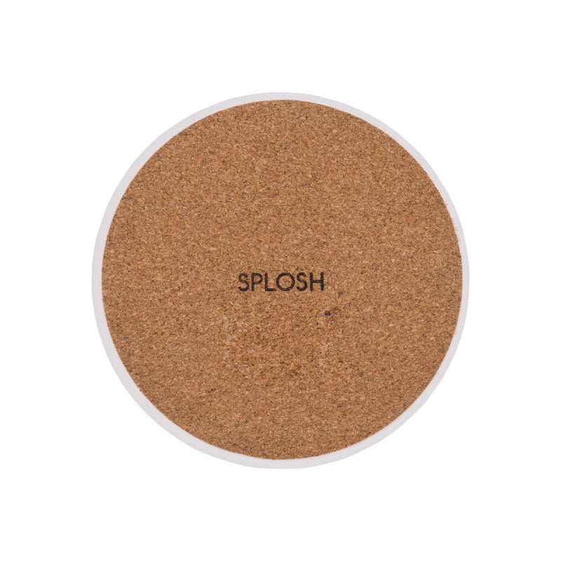 Blossom Closed Flower Ceramic Coaster
