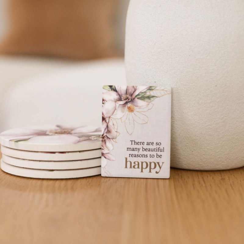 Blossom Happy Ceramic Magnet