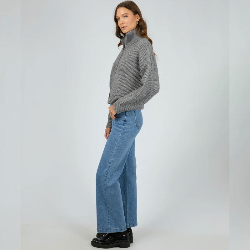 Bridie Knit Zip Through