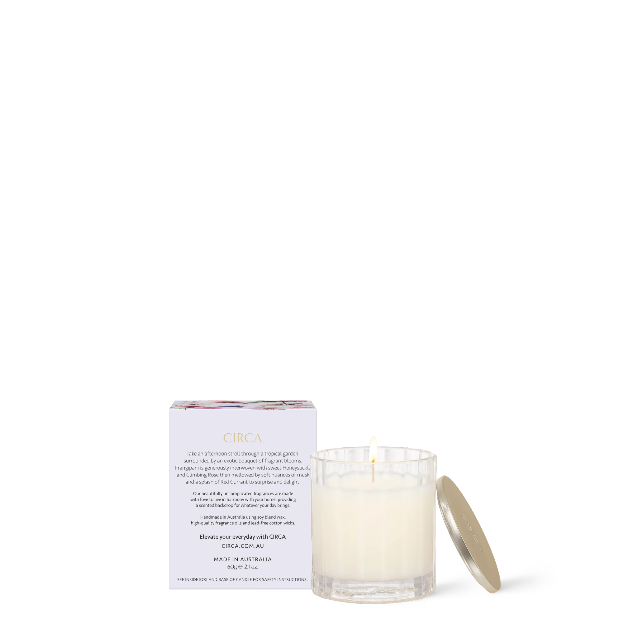 Honeysuckle & Frangipani Candle 60g