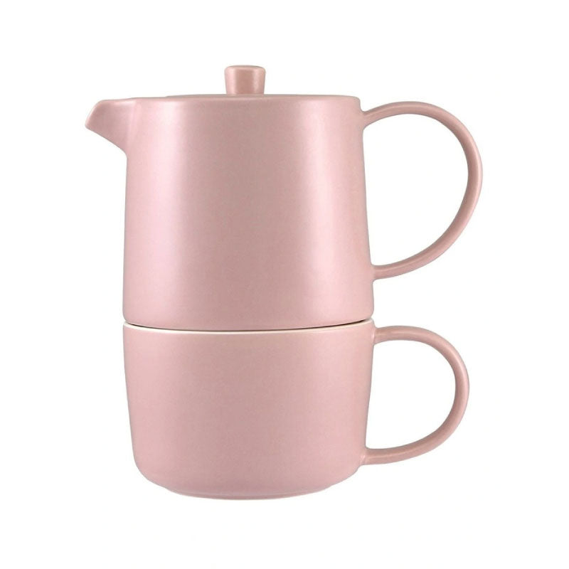Cafe Life Tea for One With Infuser 450ML Rose Gift Boxed