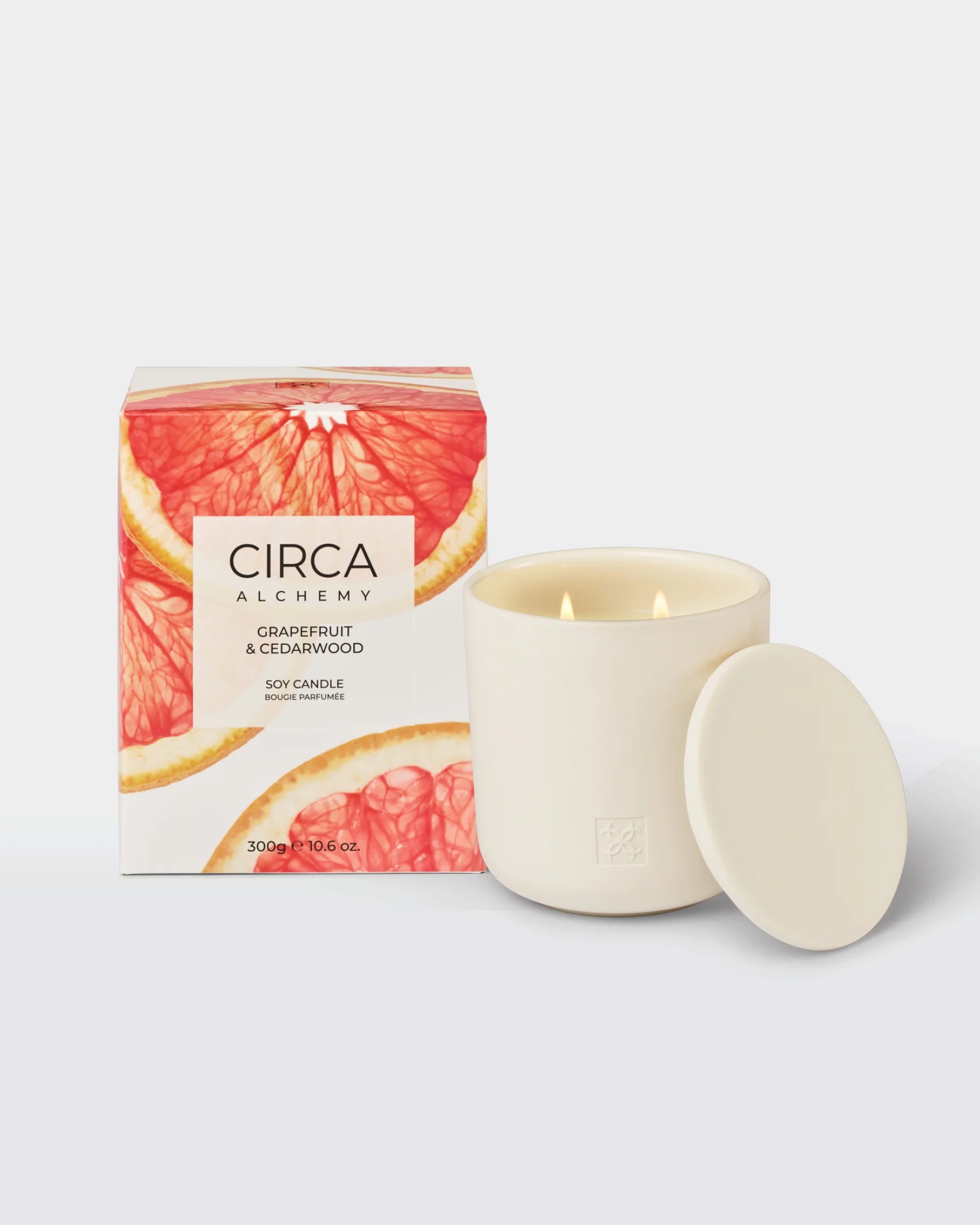 Graprefruit & Cedarwood Candle 300g