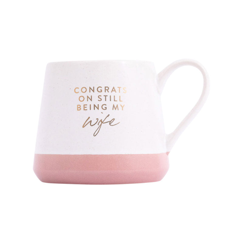Congrats On Still Being My Husband & Wife Mugs