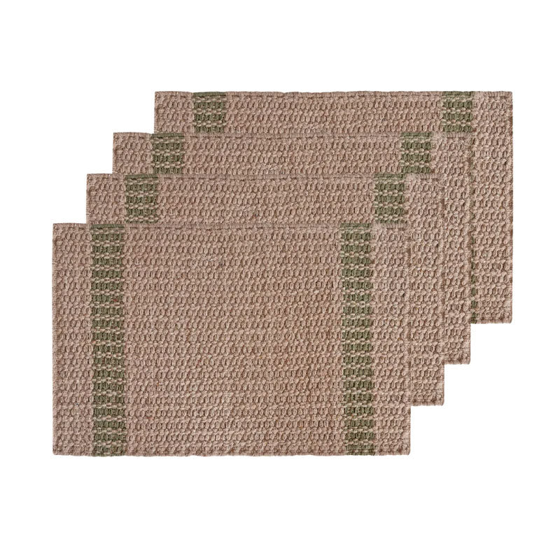 Conner Jute Placemat Olive Set/4