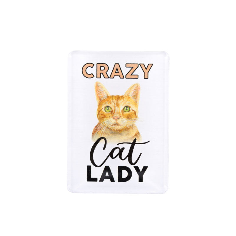 Crazy Cat Lady Magnet