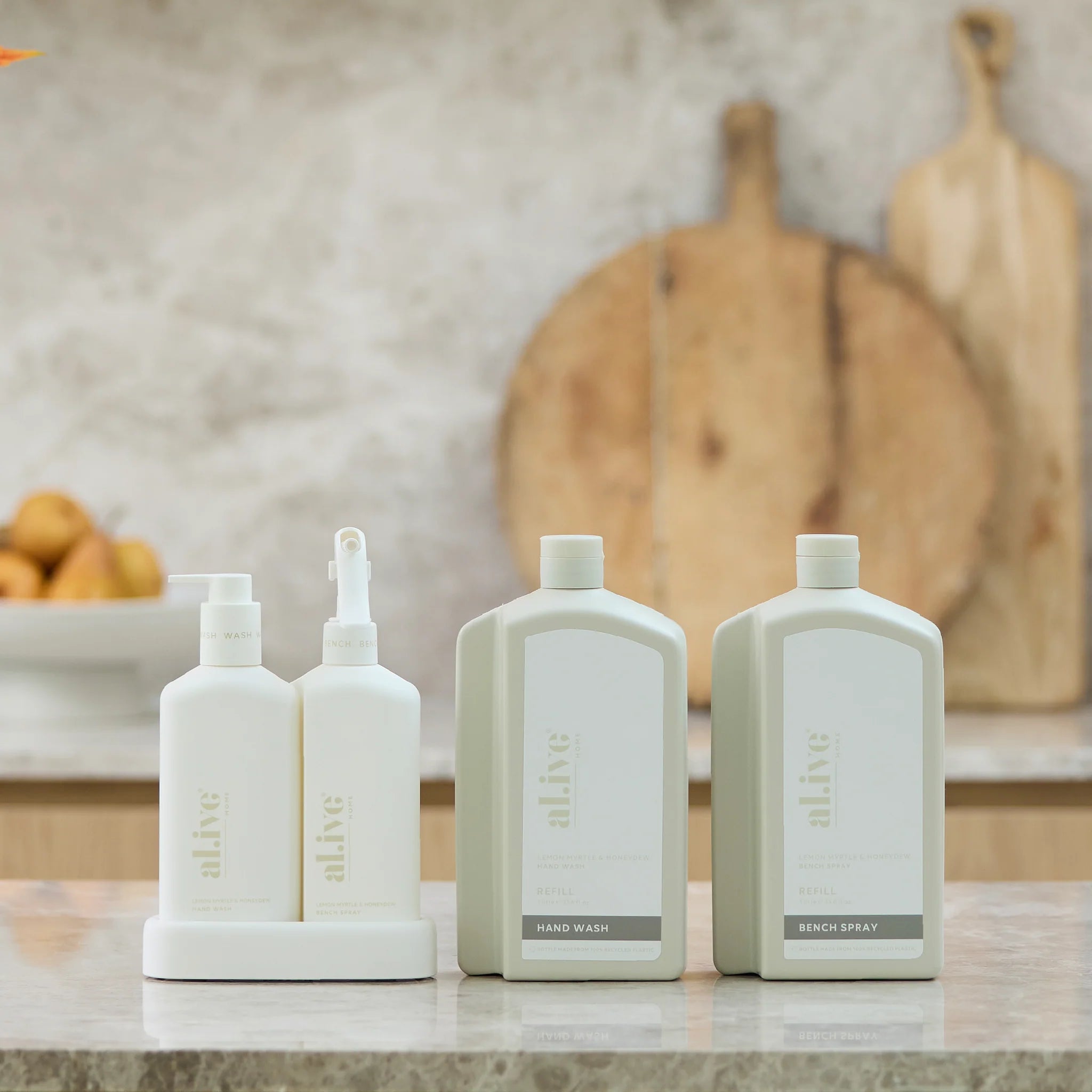 1 Ltr Bench Spray Refill - Lemon Myrtle & Honeydew
