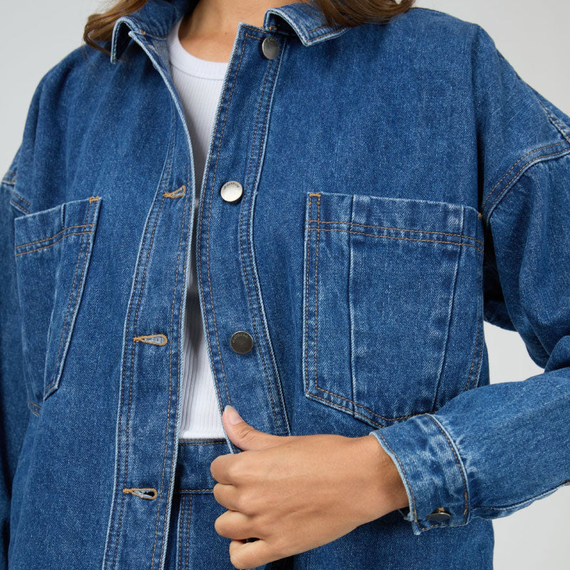 Dale Shacket - Heritage Blue
