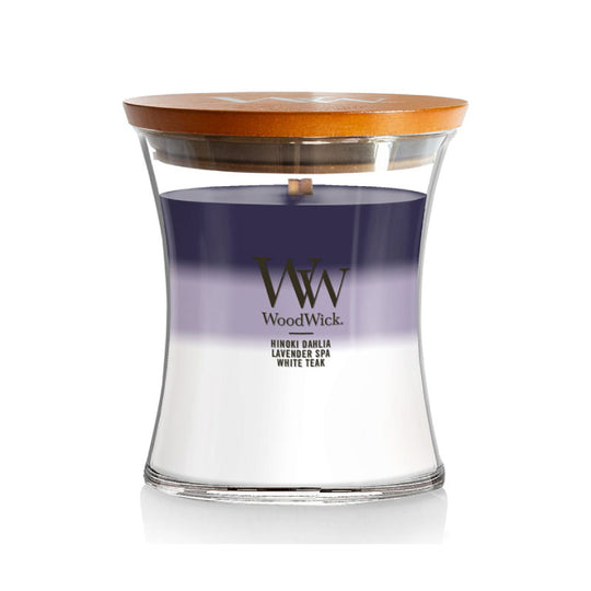 WOODWICK CANDLE MEDIUM TRILOGY EVENING LUXE