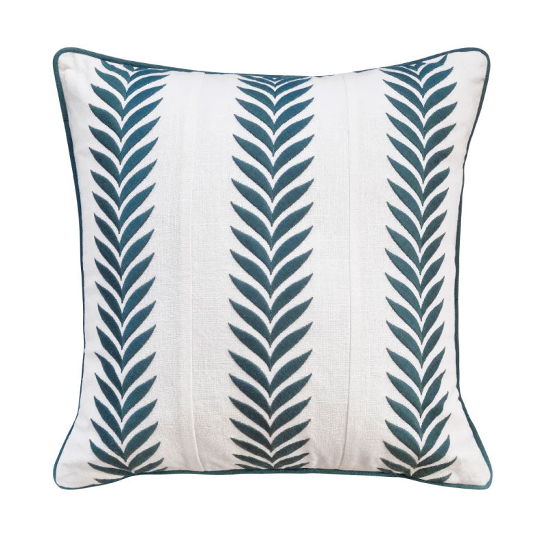 Fern Cushion 50x50 Evergreen & Ivory