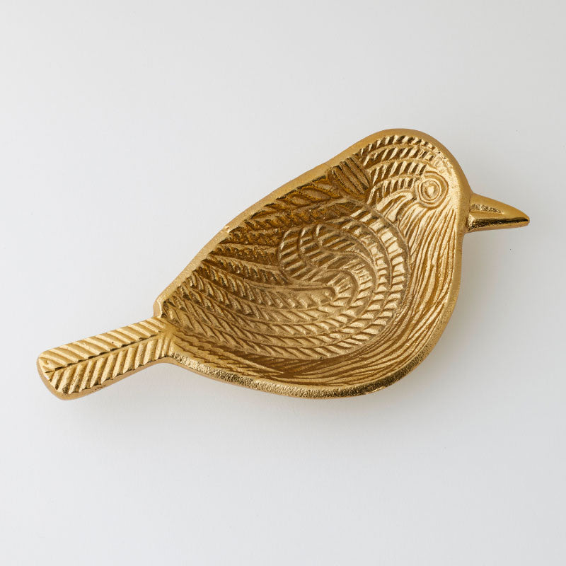 Gold Wren Trinket Dish