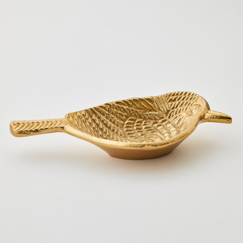 Gold Wren Trinket Dish