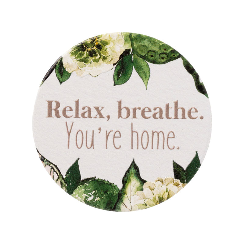 Greenhouse Relax Ceramic Coaster