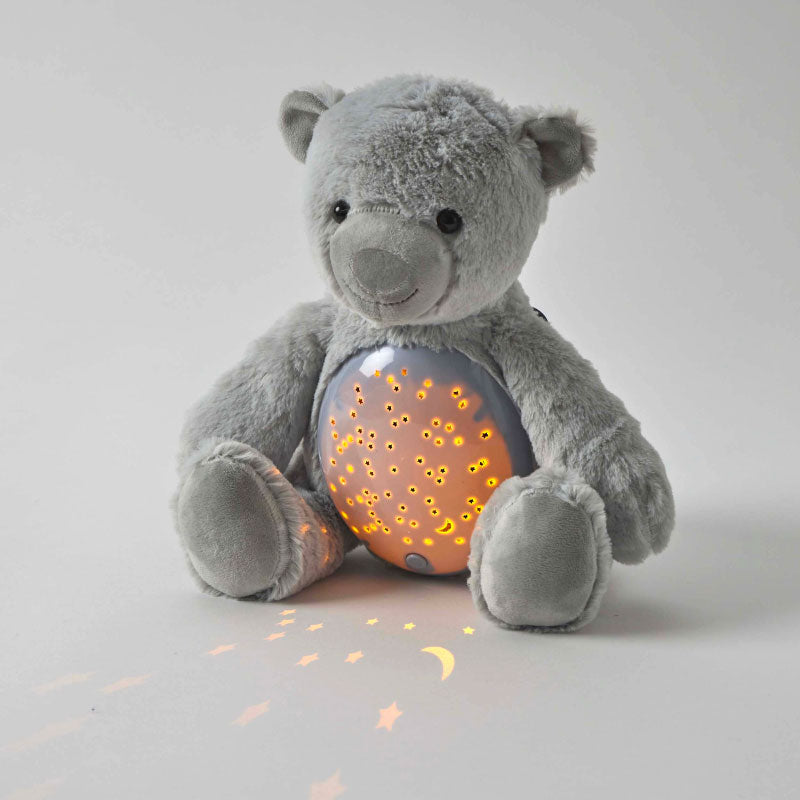 Grey Bear Plush Night Light