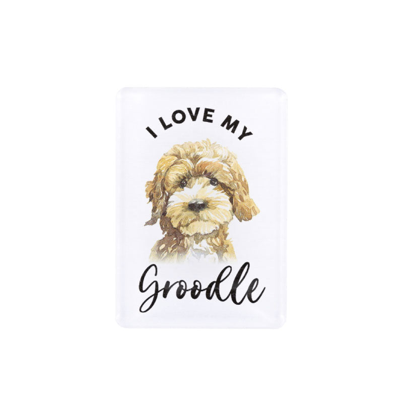 Groodle Magnet – Changing Seasons