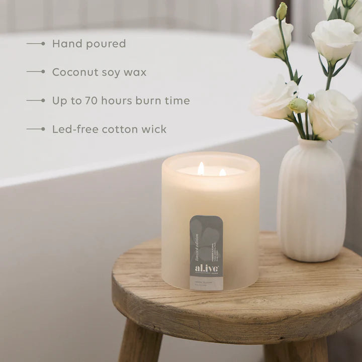 Ivory Bloom Soy Candle