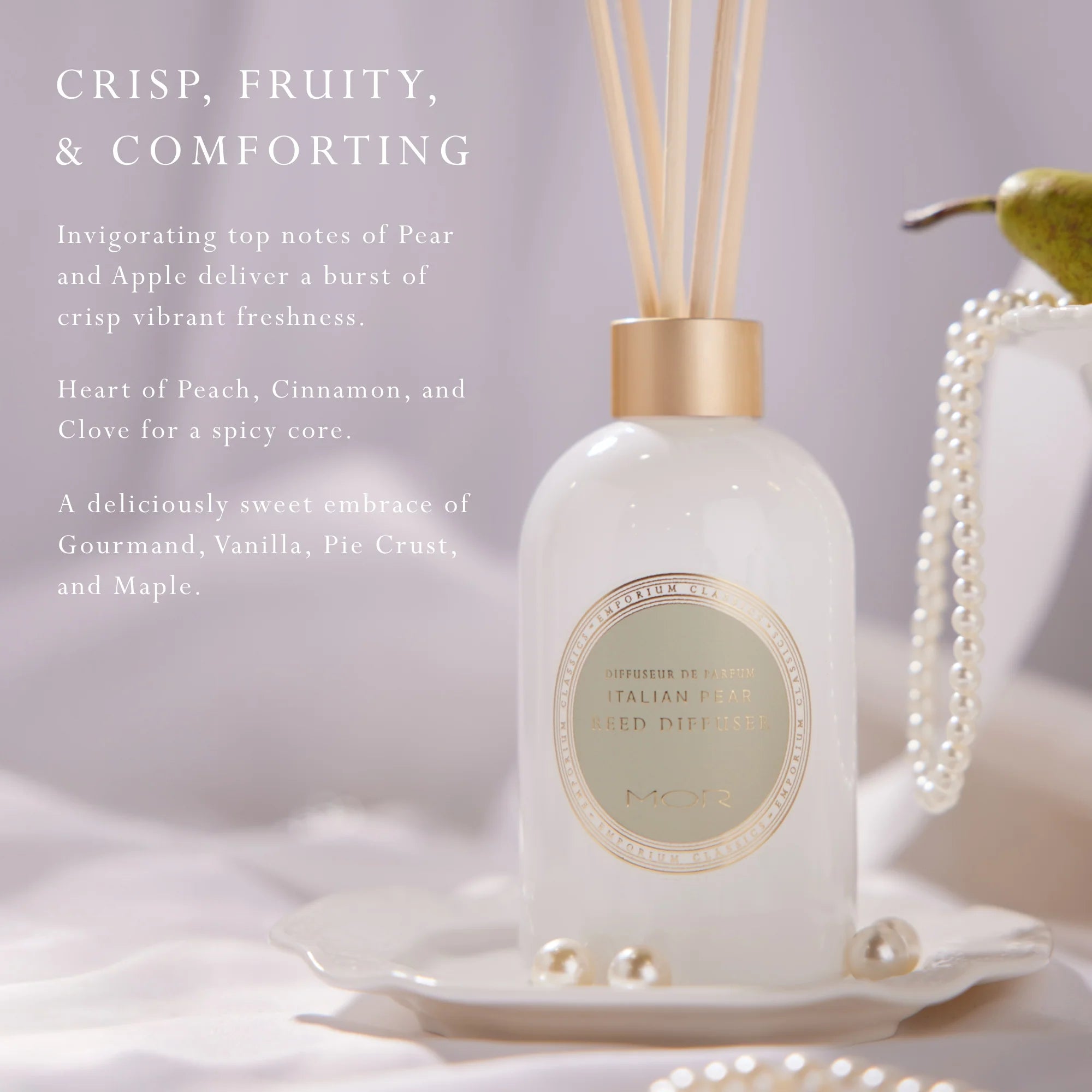 Italian Reed Diffuser Italian Pear Reed Diffuser – Changing Seasons