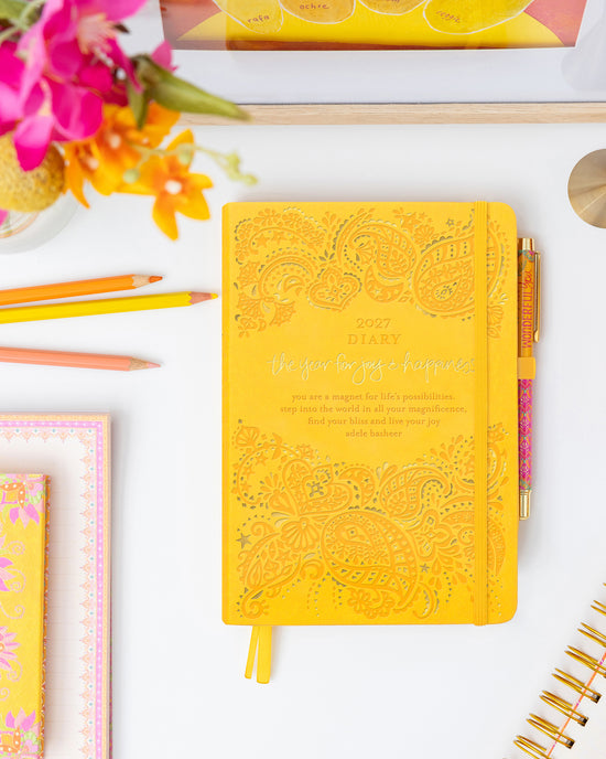 2027 Diary The Year For Joy & Happiness