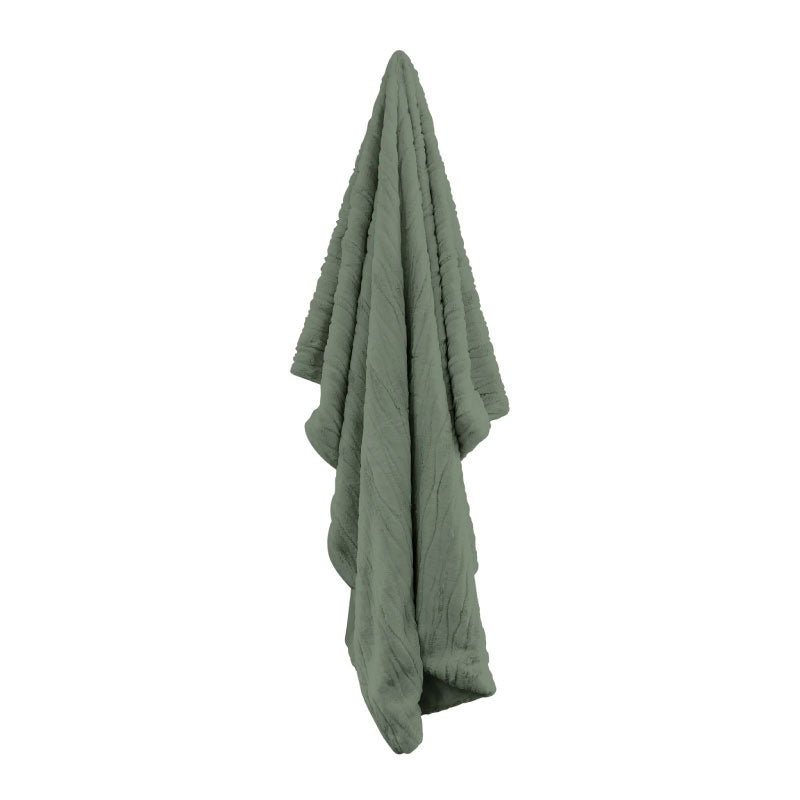 Juliet Throw 130x170cm Forest Green
