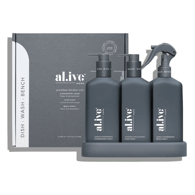 Kitchen Trio Limited Edition Lemon & Pomegranate/Coconut & Wild Orange ...