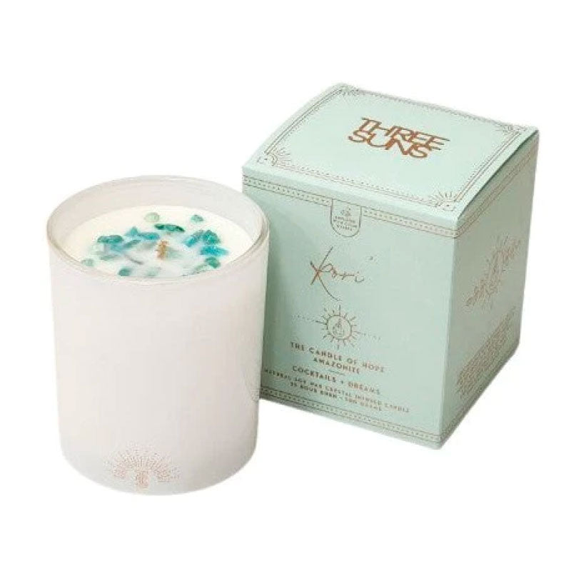 'Kori Crystal Infused Cocktails & Dreams Candle