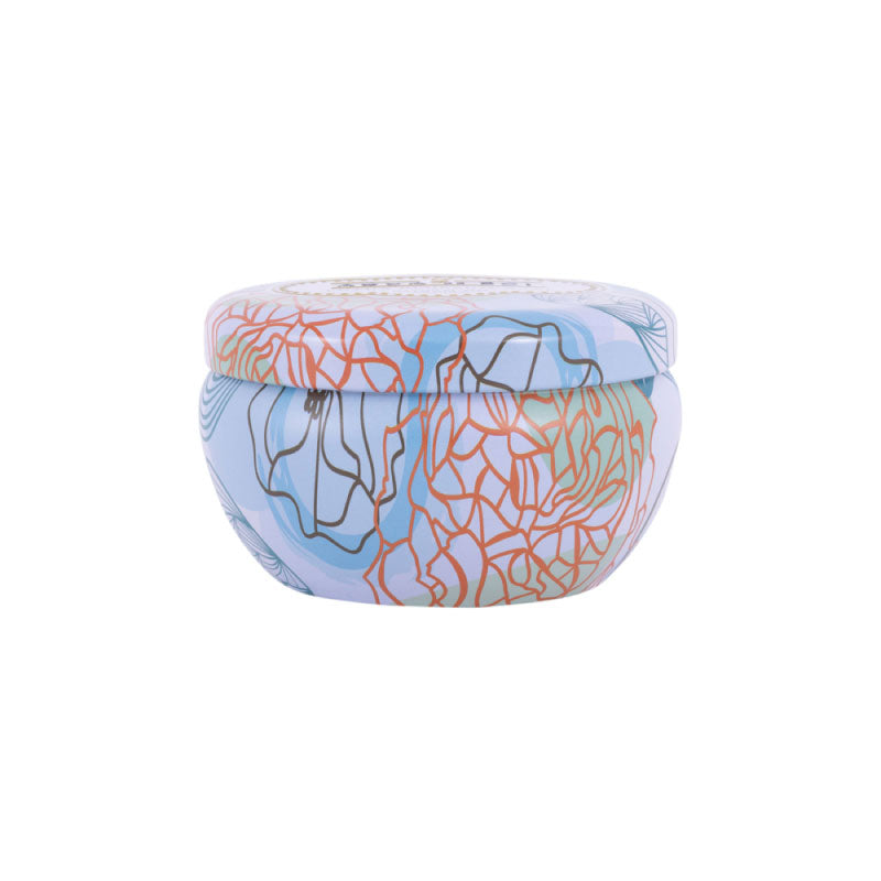 Lotus Blossom Acai Decorative Tin