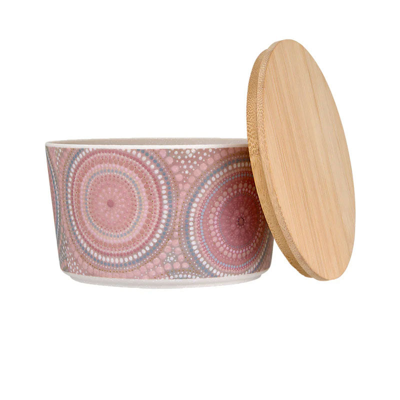Lou Martin Uplift Melamine Bowl With Lid 12x7cm