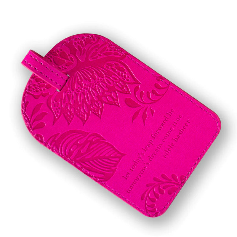Luggage Tag - Positively Pink
