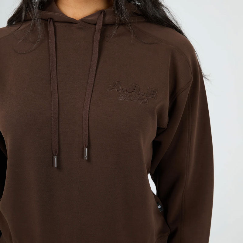 Luxe Active Crop Hoodie