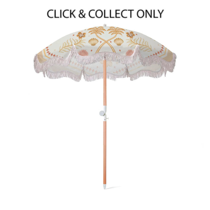 Luxe Beach Umbrella 200x200 Moroccan Palm