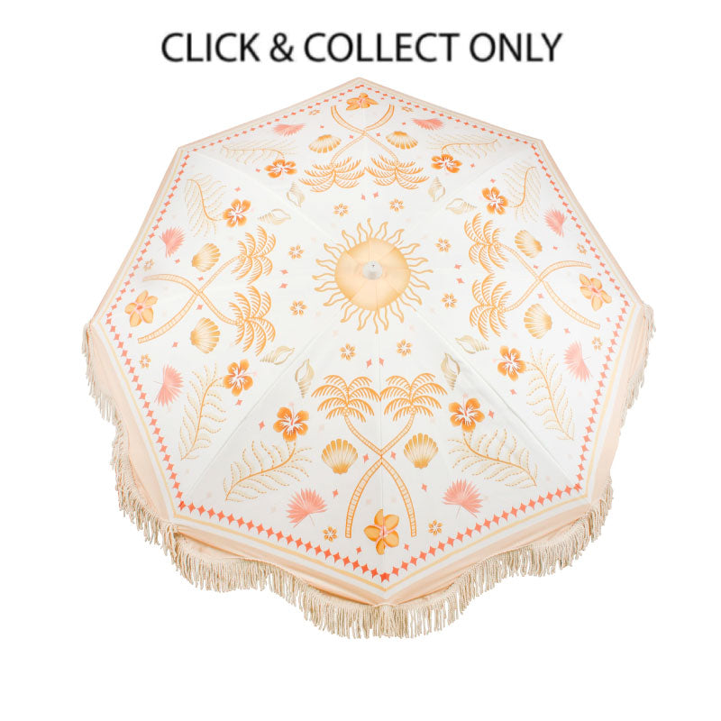 Luxe Beach Umbrella 200x200 Moroccan Palm