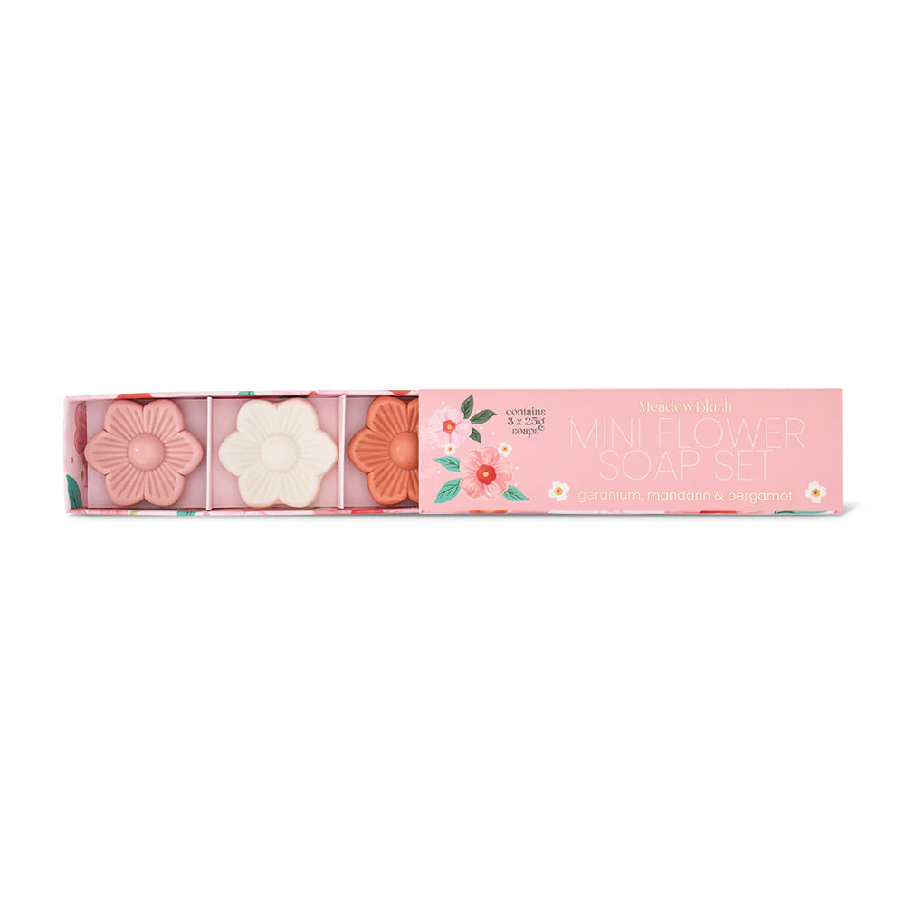 Mini Flower Soap Set