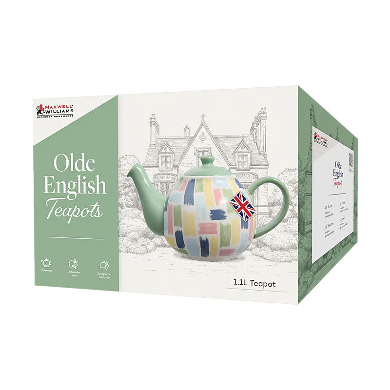 Olde English Teapot 1.1L Brush Stroke