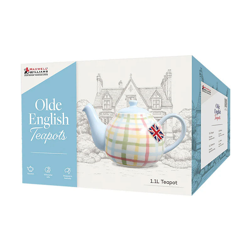Olde English Teapot 1.1L Multi Check