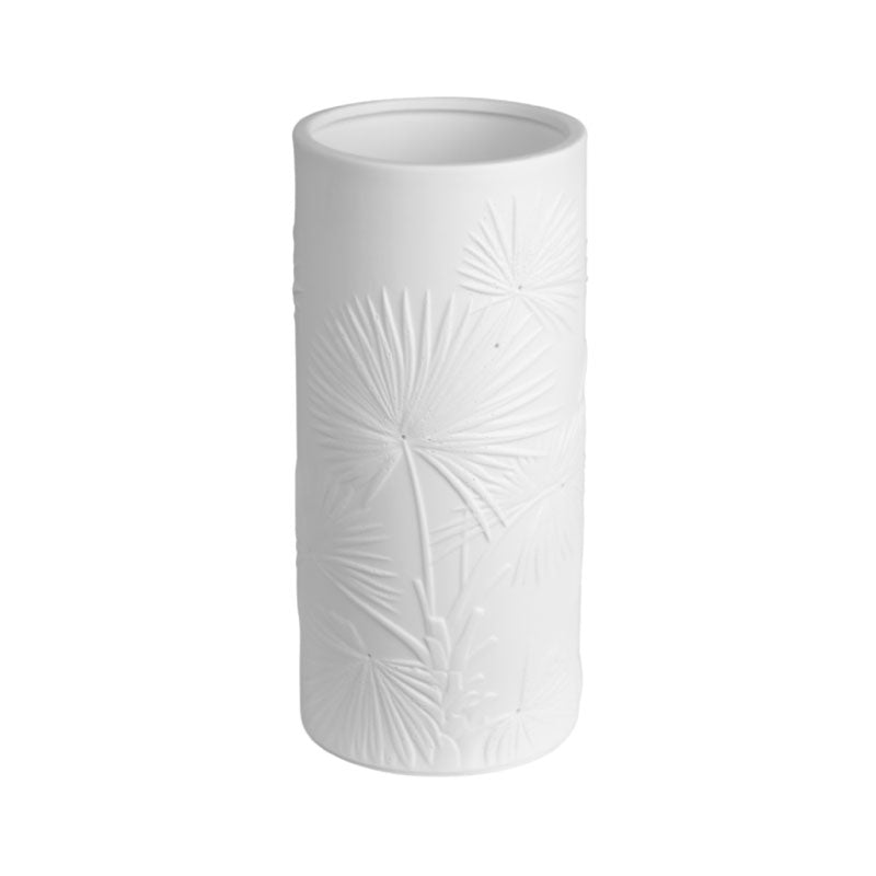 Omega Porcelain Bisque Pillar Lamp Lge