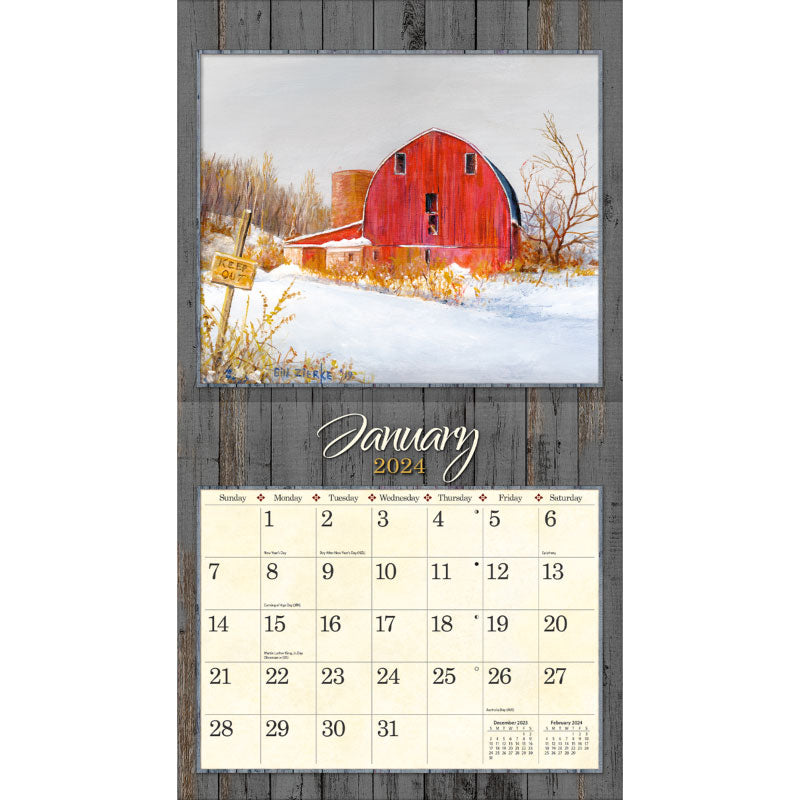 On The Farm 2024 Calendar