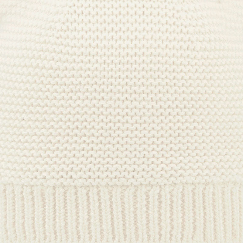 Organic Beanie Snowy Cream