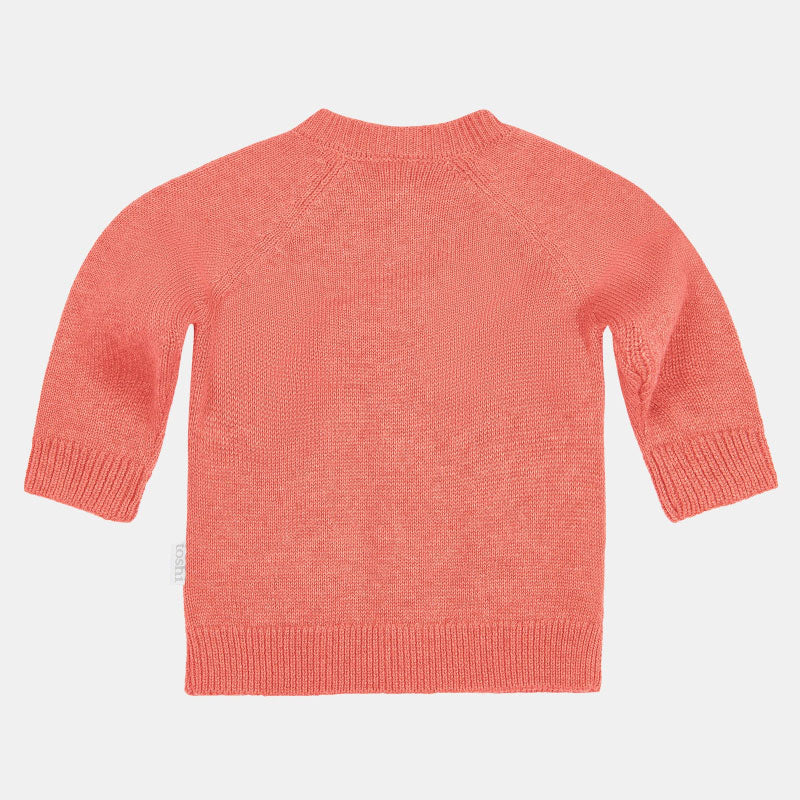 Organic Cardigan Remy Paprika