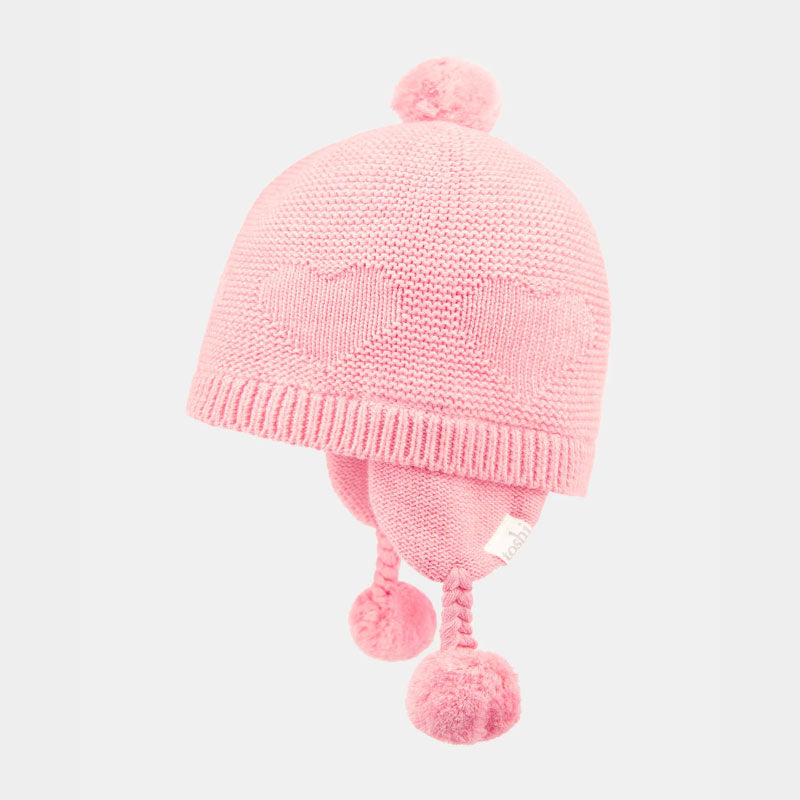 Organic Earmuff Heart Pearl