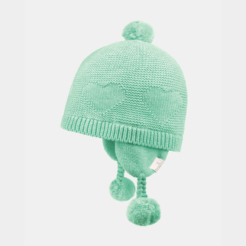 Organic Earmuff Heart Sweet Pea