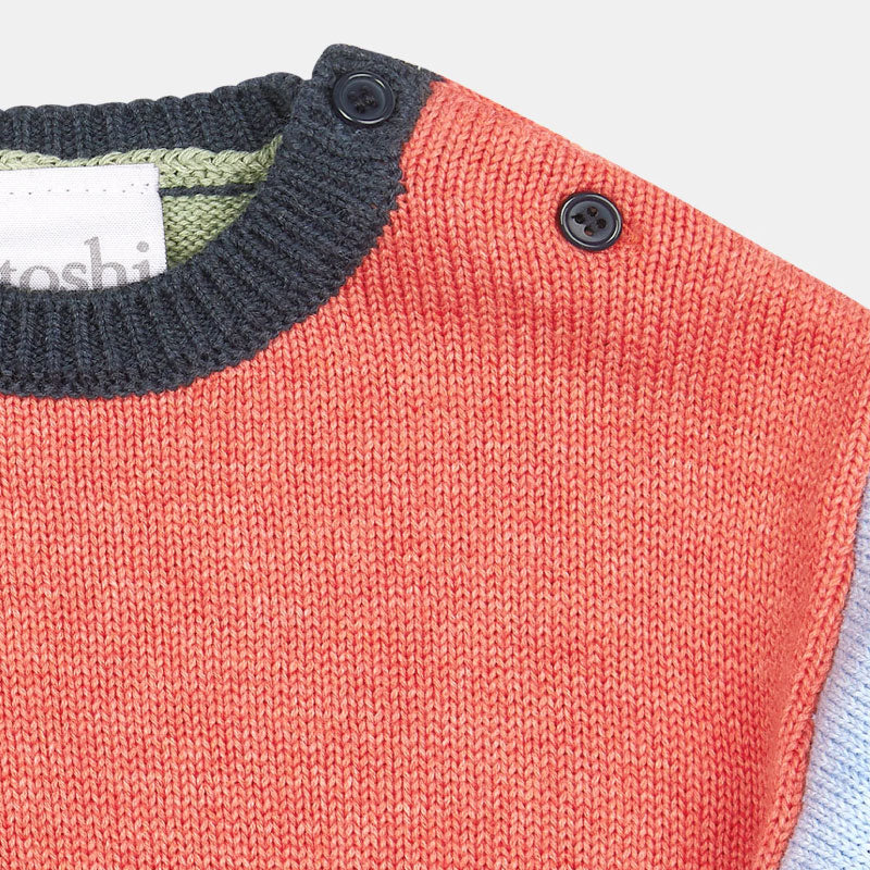 Organic Pullover Bobby Paprika