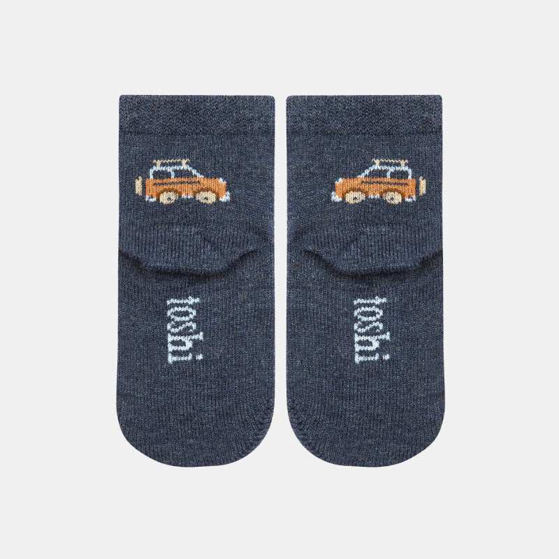 Organic Socks Ankle Jacquard High Country