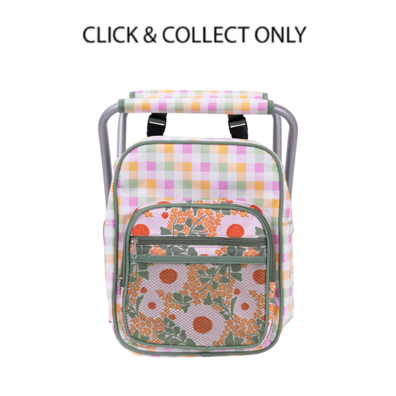 Picnic Spring Floral Cooler Chair